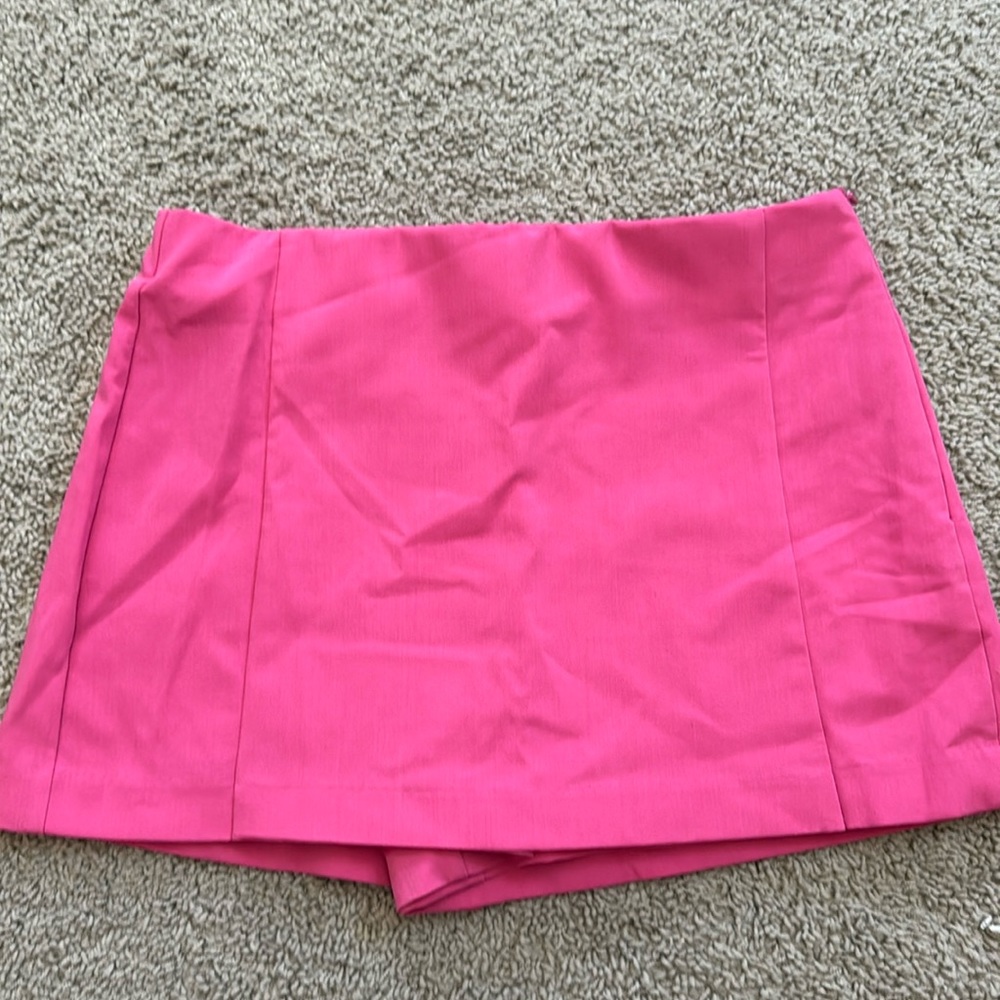 Pink Zara skort